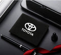 Auto Driver License Cover Suede Anti-Fur Car Driving Documents Case Credit Card Holder For Toyota C-hr Prado Rav4 Yaris Hilux