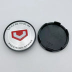 4pcs 65MM 59MM Vossen Logo Emblem Badge Car Wheel Center Caps Wheel Hubcap Hub Center Dust Cover Replace Car Styling Accessories