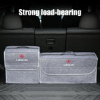 Car Large Capacity Trunk Storage Box Tool Organiser Bag Accessories For Lexus LS LC IS350 ES300h ES300 IS250 IS220d NX350h GS350