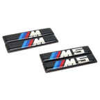 Metal Car Door Side Label Stickers for BMW M Power Performance M3 M5 Personalized Modification Stickers Auto Accessories