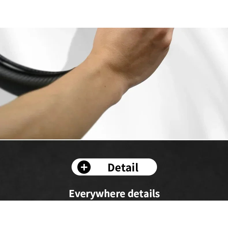 For Ford Mondeo Focus Raptor Puma Edge Explorer Ecosport Ranger F150 Kuga Car Suede Carbon fiber Anti-slip Steering Wheel Cover