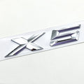 For BMW X 5 E70 ‎E53 ‎F15 X5 Letter Trunk Emblem Rear Badge Decal Sticker Black Brand New And High Quality