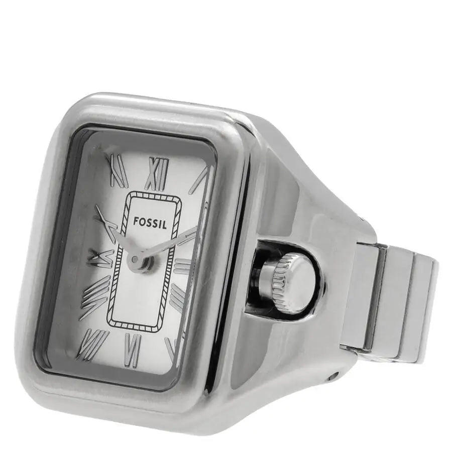 Fossil | Raquel Watch Ring Quartz Silver Dial Ladies Watch ES5344