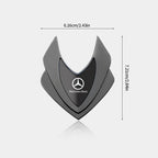 Car Metal Shield Emblem Car Side Fender Body Trunk Badge Sticker For Mercedes Benz B/C/E/S Class A Class C200L GLC GLK CLA