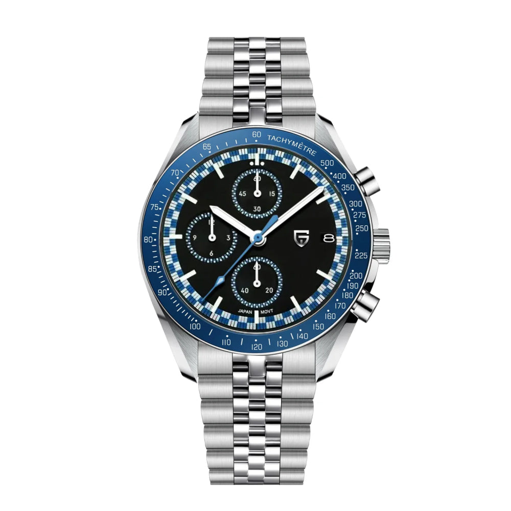 PAGANI DESIGN 2026 New Men's Watches Sport Quartz Watch For Men Racing Chronograph Waterproof AR Sapphire crystal Wristwatch Men