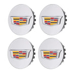 66mm 4pcs Wheel Center Hub Cover Caps Accessories for Cadillac Escalade XT5 XT6 CT5 CT6 XTS CT4 Auto Tire Emblem Car Styling