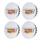 66mm 4pcs Wheel Center Hub Cover Caps Accessories for Cadillac Escalade XT5 XT6 CT5 CT6 XTS CT4 Auto Tire Emblem Car Styling