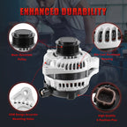 OE#104210-1240 12V 130A 6PK Alternator For Honda Accord Pilot Odyssey 3.5L V6 2011-2015