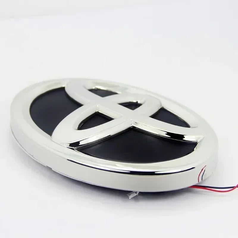 1PC 4D 16cm Car Front Grille Trunk Logo LED Light Retrofit for Toyota Land Cruiser Prado RAV4 Highlander Camry Accessories