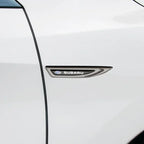 2PCS Car Body Fender Side Emblem Sticker For Subaru XV WRX BRZ FORESTER IMPREZA LEGACY OUTBACK STI Rear Trunk Badge Decoration