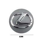 4Pcs Lexus F SPORT Car Wheel Center Hub Caps Cover Accessories for Plug-in Hybrid ES UX 300e GS GX IS LS CT NX RX 350h 450h