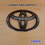 1pc 3D Car Emblem sticker For Toyota Front Grill Hood Rear Trunk Logo Corolla Camry RAV4 Hilux Yaris Prius Prado Badge Accessory