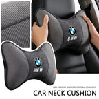 Car Seat Headrest Neck Support Pillow Soft Pad for BMW 2 5 6 7 Series F20 G20 G30 X1 X3 X4 X5 X6 F15 G05 Car Sticker Accessories