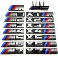 bbb 3D Car Front Grille M Badge Emblem Decoration Accessories BMW M3 M4 M5 G42 G30 G20 E90 E90 E93 E60 F10 F07 F34 F30 F20 G05