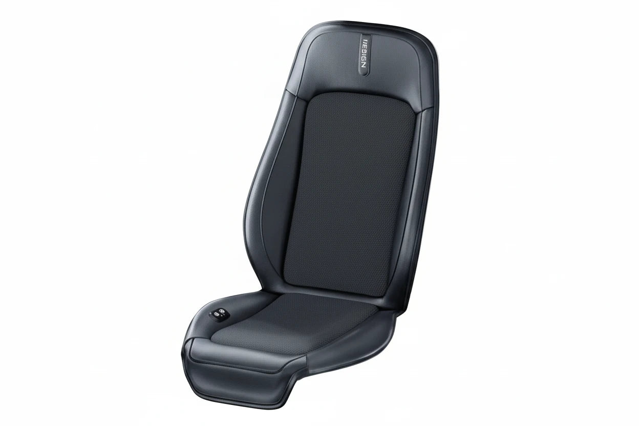 Car Seat Cooler Pad 16-Fan Car Seat Cooling Cushion with Massage 12V Ventilated Car Seat Pad Universal Anti-Slip Car Seat Cover