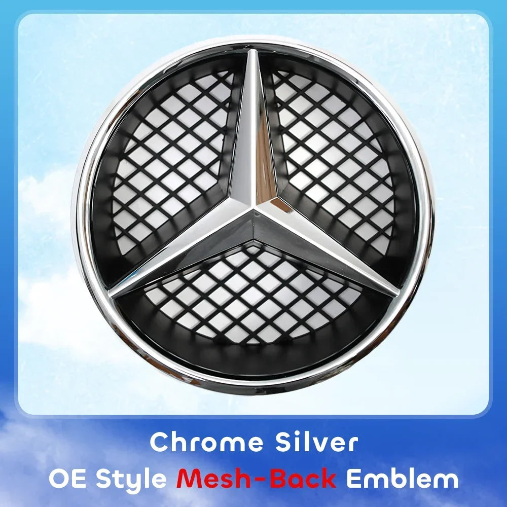 1pcsFor Mercedes Benz W204 B C GLK Class B180 B200 B250 C180 C200 C230 C250 C280 C300 C350Front Grille Mirror Star Badge Emblem