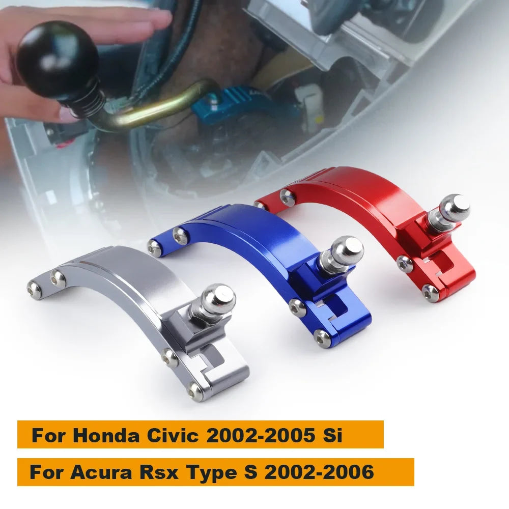 Aluminum Short Shifter For honda civic EP3 SI 2002-2005 honda civic ej9 eg Adapter RSX GUNMETAL Quick Gear Shift