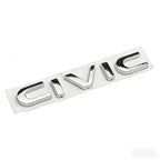 ABS Car Rear Trunk Letters 3D Emblem Tail Badge Sticker for Honda CIVIC Logo Decals Auto Stickers Styling Decoration