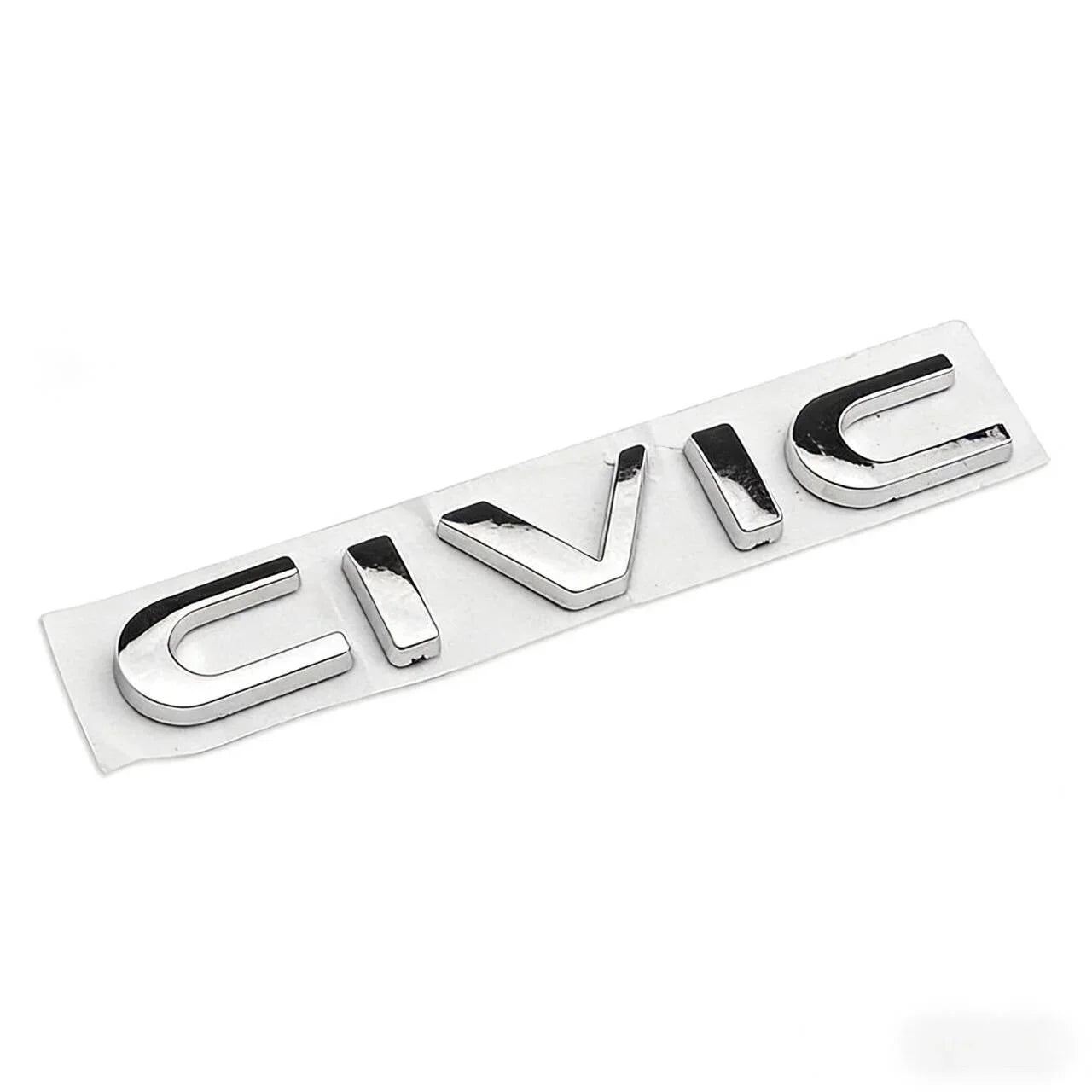 ABS Car Rear Trunk Letters 3D Emblem Tail Badge Sticker for Honda CIVIC Logo Decals Auto Stickers Styling Decoration
