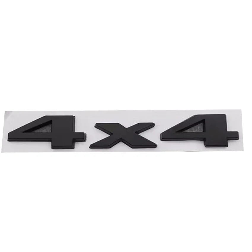 3D Metal 4X4 Letter Emblem Badge Stickers Car Trunk Logo For Jeep Wrangler Grand Cherokee Compass Overland Decor Accessories