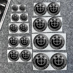 2Pcs Customized Car logo Decal Sticker for BMW E93 F10 F20 F30 F40 F15 F25 F26 F31 F49 F86 M3 M5 X3 G20 G30 Styling Accessories