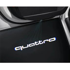 2PCS LED Car Door Welcome Logo Light Projector Lamp For Audi Sline S3 S4 S5 S6 S7 RS Quattro Q7 Q5 Q3 A4 B8 8P A3 A6 C7 A5 A6