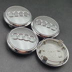 4pcs 60mm 61mm 68mm  Audi Hub Caps Car Wheel Center Caps  For Audi A1 A2 A3 A4 A5 A6 A7 A8 S3 S6 Q3 Q5 Q7 Accessories