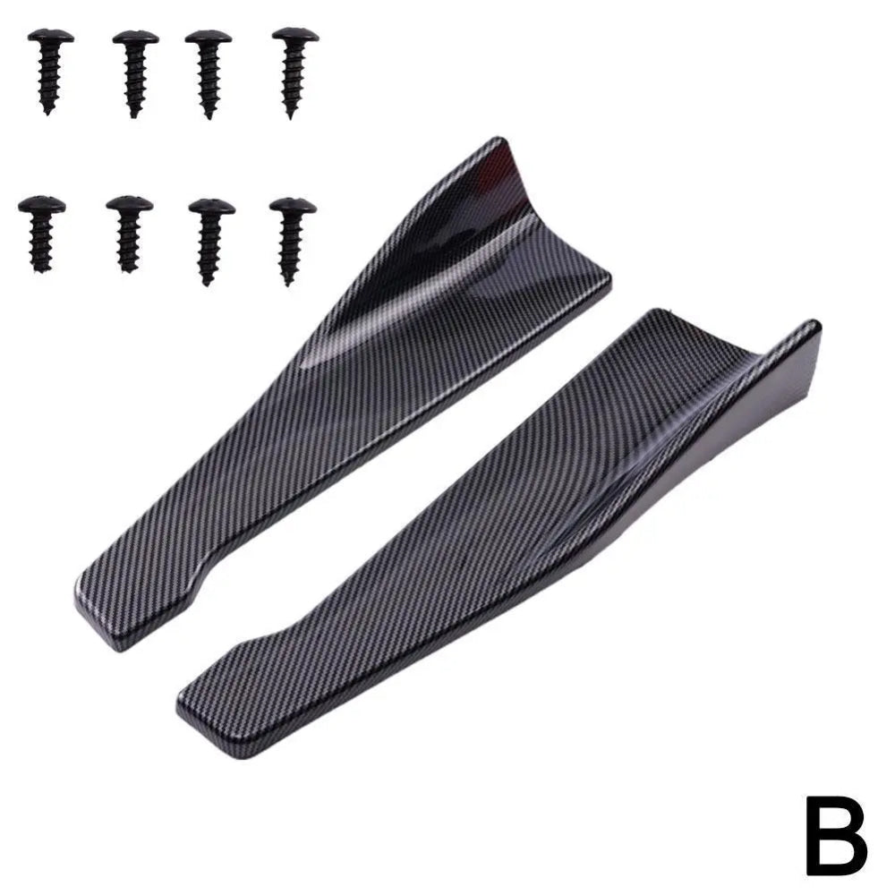 Universal Car Front Rear Bumper Strip Lip Spoiler Diffuser Splitter Scratch Protector