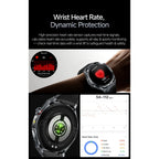 2026 New ECG AI Health Smartwatch for Men 1.53"AMOLED BP/Heart Rate Monitor BT Call IP68 Waterproof Smart Watch for Android IOS
