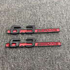 3D ABS Car Styling Logo 3.2 5.5 6.3 6.5 AMG Badge Fender Side Rear Trunk Sticker for Mercedes Benz A CLA GLC W108 W222 C180 W190