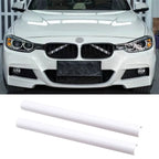 2pcs Car Front Grille Trim Strips V Brace M Sport Bar Decoration For BMW F20 F21 F22 F23 F30 F31 F32 F33 F34 F35 F36 F40 F45 F46