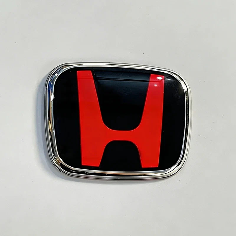 Honda Car Steering Wheel Logo Emblem H Badge Sticker for Honda Civic Accord CR-V Fit HRV Odyssey Vezel Auto Interior Accessories