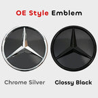 1pcsFor Mercedes Benz W204 B C GLK Class B180 B200 B250 C180 C200 C230 C250 C280 C300 C350Front Grille Mirror Star Badge Emblem