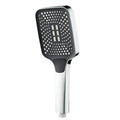 Cabezal de ducha ajustable con 3 modos de lluvia, mezclador de ducha de gran flujo, ahorro de agua a alta presión, accesorios de baño