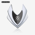 Car Metal Shield Emblem Car Side Fender Body Trunk Badge Sticker For Mercedes Benz B/C/E/S Class A Class C200L GLC GLK CLA