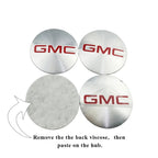 4pcs/set 56mm Car Wheel Hub Center Cap Cover Sticker Badge For GMC Emblem Sierra Yukon Savana Terrain Acadia Canyon Envoy Safari