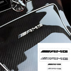 1pc 3D ABS Car Rear Trunk Badge Decal Letters Sticker For Mercedes Benz AMG A B C E G CLA C63 C63S E53 GT SLK W176 W205 W177