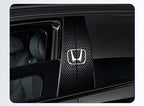 Car Stickers B-Pillar Center Column Decoration Cover Decals Auto Accessorie For Honda Civic FIT CRV Accord Jazz HRV Insight CRZ
