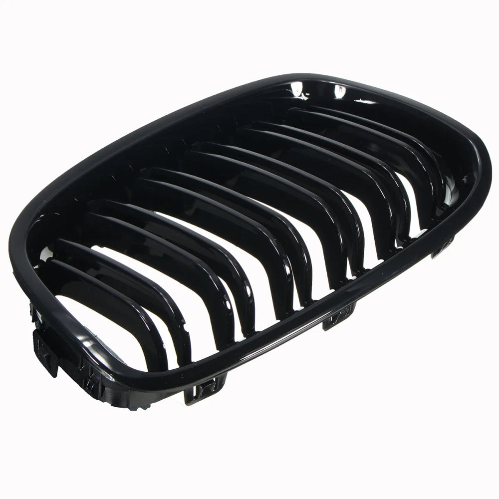Front Grille For BMW F20 F21 1 Series 2010-2014 Car Front Kidney Grill Racing Grills Glossy Black Grills