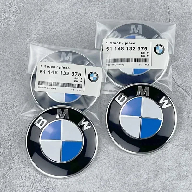 4Pc 56mm 68mm BMW Emblem For b-BMW Wheel Hub Caps For BMW 3 Series 5 Series E60 E90 F10 F30 E46 E39 X5 E53 E70 E38 Z4