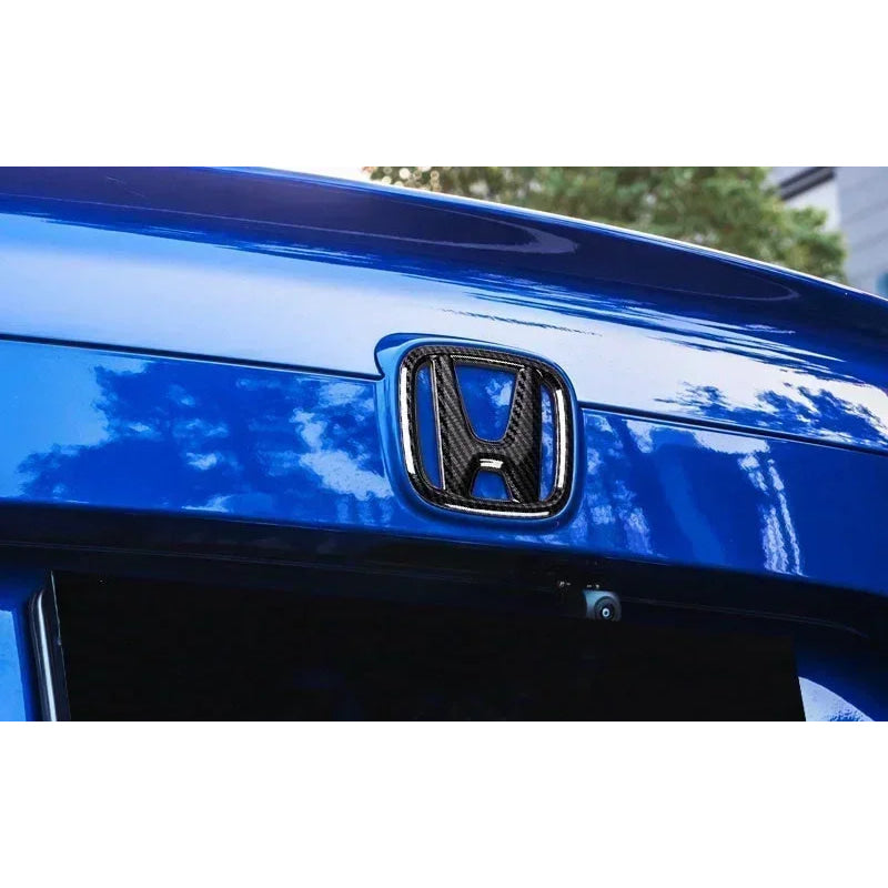 3Pcs Car Front Grille Rear Trunk Badge Steering Wheel Logo Sticker for Honda Accord Civic City XR-V CR-V Inspire Crider Envix