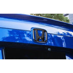 3Pcs Car Front Grille Rear Trunk Badge Steering Wheel Logo Sticker for Honda Accord Civic City XR-V CR-V Inspire Crider Envix