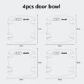 For Audi A4 B5 B6 A3 8P 8V 8L A5 A6 C6 C5 A1 A7 A8 Q2 Q3 TT Car Door Edge Anti Scratch Collision Protection Strip Stickers