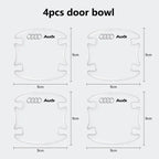 For Audi A4 B5 B6 A3 8P 8V 8L A5 A6 C6 C5 A1 A7 A8 Q2 Q3 TT Car Door Edge Anti Scratch Collision Protection Strip Stickers