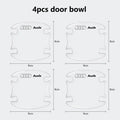 For Audi A4 B5 B6 A3 8P 8V 8L A5 A6 C6 C5 A1 A7 A8 Q2 Q3 TT Car Door Edge Anti Scratch Collision Protection Strip Stickers
