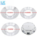 1PC 144mm 154mm 163mm Aluminum and Plastics Car Emblem Wheel Center Hub Rim Caps Cover Separate Part For Mercedes Benz