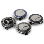 4PCS 75MM Car Wheel Center Hub Caps Tire Rim Covers Auto Accessories For Mercedes Benz CLA A180 W108 AMG CLK W201 W212 W213 W220