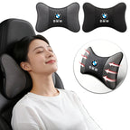 Car Seat Headrest Neck Support Pillow Soft Pad for BMW 2 5 6 7 Series F20 G20 G30 X1 X3 X4 X5 X6 F15 G05 Car Sticker Accessories