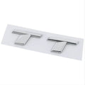 3D ABS Chrome Black TT Logo Car Rear Trunk Emblem Badge Sticker Decals for Audi TT RS MK1 8N 8J MK3 8S MK2 Accessories