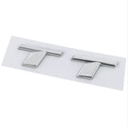 3D ABS Chrome Black TT Logo Car Rear Trunk Emblem Badge Sticker Decals for Audi TT RS MK1 8N 8J MK3 8S MK2 Accessories